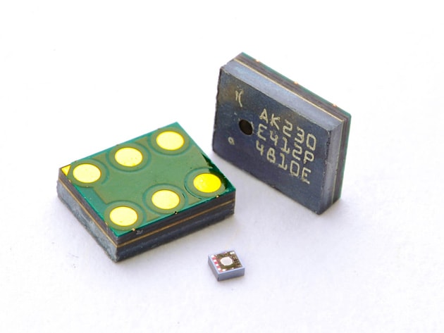 Example of a microphone that utilizes MEMS