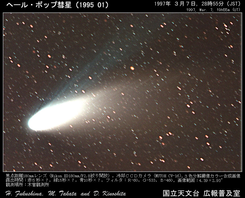 Image of Comet Hale–Bopp